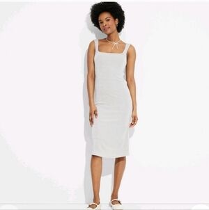 Wild Fable Women's Square Neck Midi Dress Size L